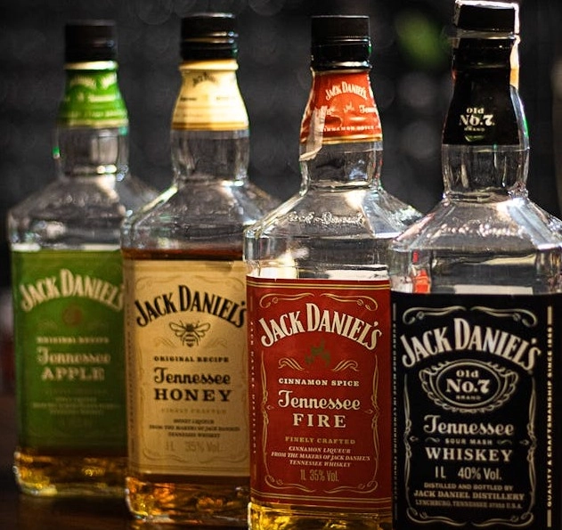 Tennessee whiskey bottles on the shelf at ABLO Liquor in Calgary